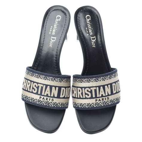 dior sandals canvas|christian Dior sandals women's.